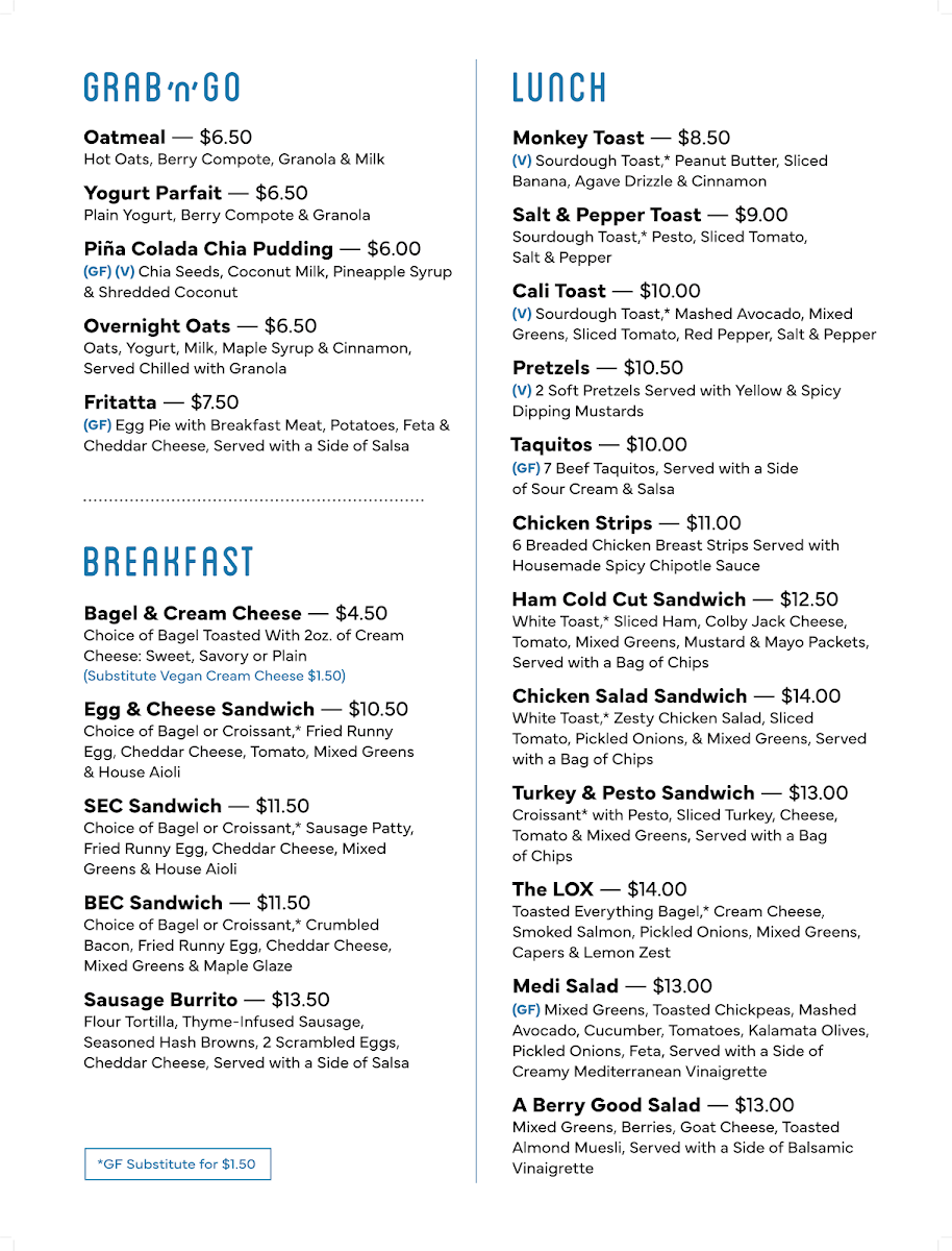 Cupla Coffee Menu - Image 2