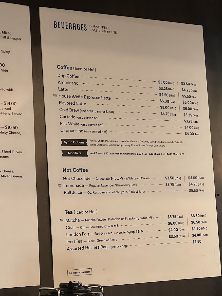 Cupla Coffee Menu - Image 5